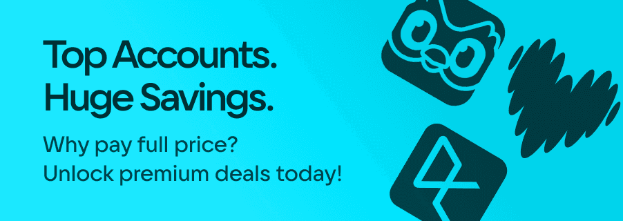 Top Accounts. Huge Savings.
